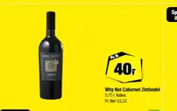 Calle Why Not Cabernet Zinfandel tilbud