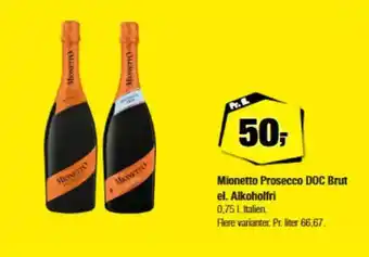 Calle Mionetto Prosecco DOC Brut tilbud