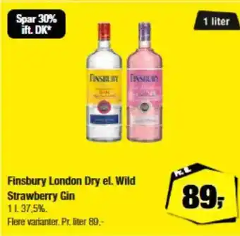 Calle Finsbury London Dry el. Wild tilbud