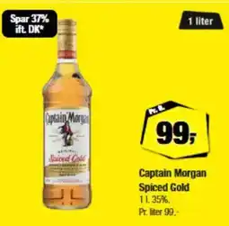 Calle Captain Morgan Spiced Gold tilbud