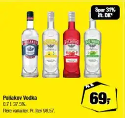 Calle Poliakov Vodka tilbud