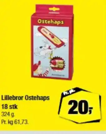 Calle Lillebror Ostehaps 18 stk tilbud