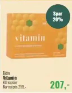 Helsam Bidro Vitamin 60 kapsler tilbud