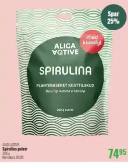 Helsam Spirulina pulver tilbud