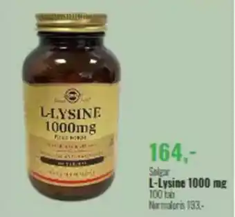 Helsam L-Lysine 1000 mg tilbud