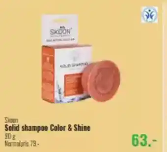 Helsam SKOON Solid shampoo Color & Shine tilbud