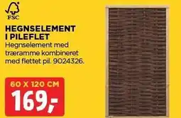 jem & fix HEGNSELEMENT I PILEFLET tilbud