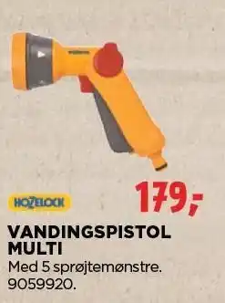 jem & fix VANDINGSPISTOL MULTI tilbud