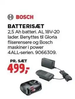 jem & fix BOSCH BATTERISÆT tilbud