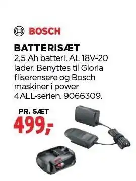 jem & fix BOSCH BATTERISÆT tilbud