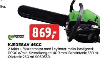 jem & fix KÆDESAV 46CC tilbud