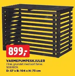 jem & fix VARMEPUMPESKJULER tilbud