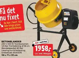 jem & fix BETONBLANDER tilbud