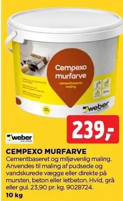 jem & fix CEMPEXO MURFARVE tilbud