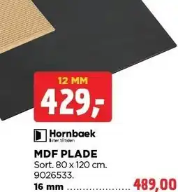 jem & fix MDF PLADE tilbud