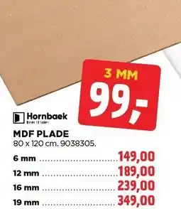 jem & fix MDF PLADE tilbud