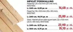 jem & fix HØVLET FORSKALLING tilbud