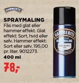 jem & fix SPRAYMALING tilbud