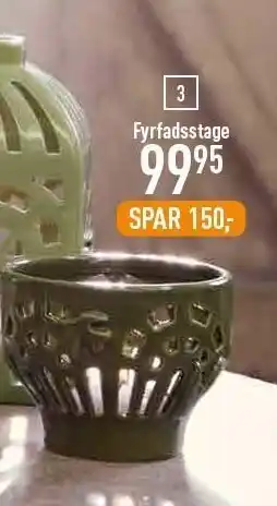 Imerco Kähler orangery fyrfadsstage tilbud