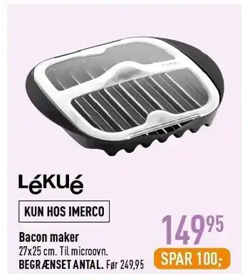 Imerco Bacon maker tilbud