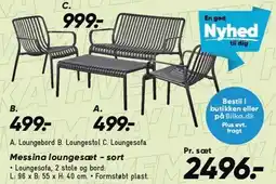 Bilka Loungebord, Loungestol eller Loungesofa tilbud