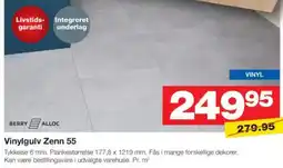 Bauhaus Vinylgulv Zenn 55 tilbud