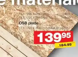 OSB plade