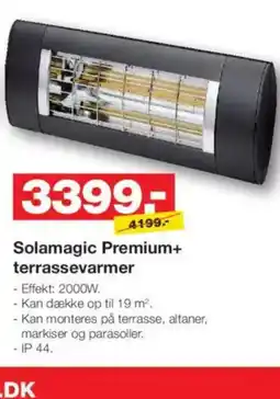 Bauhaus Solamagic Premium+ terrassevarmer tilbud