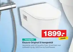 Bauhaus Elupura Original S hængeskål tilbud