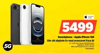 Power Smartphone - Apple iPhone 16E tilbud