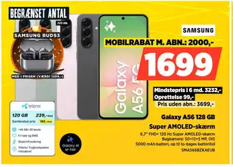 Power Galaxy A56 128 GB tilbud