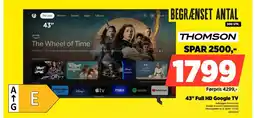 Power 43 Full HD Google TV tilbud