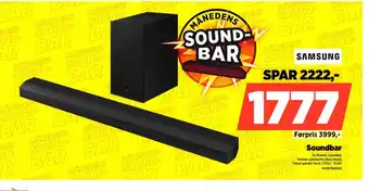 Power Soundbar tilbud