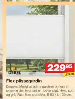 Bauhaus Flex plissegardin tilbud