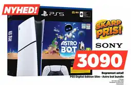 Power PS5 Digital Edition Slim - Astro bot bundle tilbud