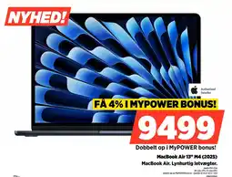 Power MacBook Air 13 M4 (2025) tilbud