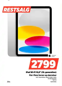 Power iPad Wi-Fi 10,9 (10. generation) tilbud