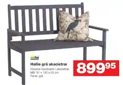 Bauhaus Hallie grå akacietræ tilbud