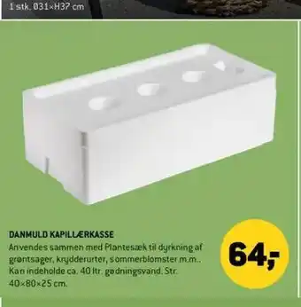 XL-BYG Danmuld kapillæerkasse tilbud