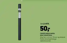 XL-BYG FIBERTEX WEEDCONTROL BASIC UKRUDTSDUG tilbud