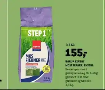 XL-BYG BORUP EXPERT MOSFJERNER, EKSTRA tilbud