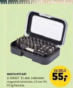 XL-BYG MAKITA BITS SET tilbud