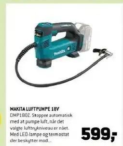 XL-BYG Makita luftpumpe 18y tilbud