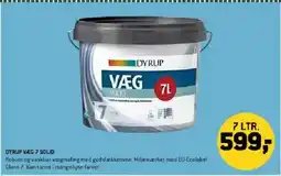 XL-BYG Dyrup væg 7 solid tilbud