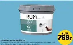 XL-BYG Rum væg 25 halvmat køkken & bad tilbud