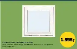 XL-BYG Outline topstyret vindue med 3-lagsglas tilbud