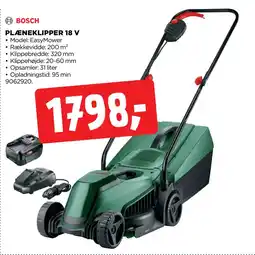 jem & fix PLÆNEKLIPPER 18 V tilbud