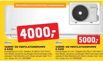 jem & fix VARME- OG VENTILATIONSPUMPE S-5435 tilbud