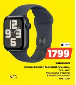 Power WATCH SE GPS Vindunderligt meget Apple Watch for pengene. tilbud