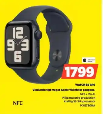 Power WATCH SE GPS Vindunderligt meget Apple Watch for pengene. tilbud